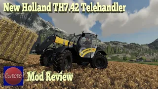 New Holland TH7.42 Telehandler - Farming Simulator 19 Mod Review