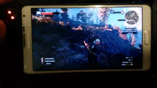 Witcher 3 on Note 3 with KinoConsole+ipega PG-9023 controller