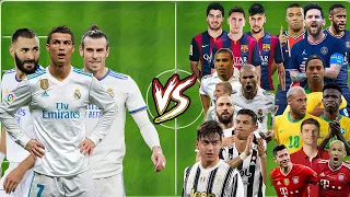 BBC Benzema Bale Ronaldo VS Legends