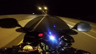 Yamaha R6 Top Speed Hitting 170 mph on the Highway!