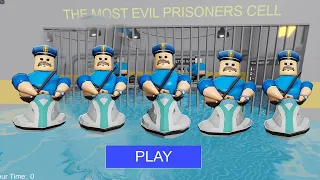 WATER BARRY'S PRISON RUN (Obby) New Update - Roblox Walkthrough FULL GAME #scaryobby #roblox