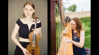 Sally Schaefer & Katherine Berquist - violin and harp duet - Spring Equinox concert