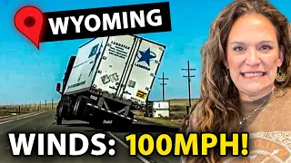 The Wind is Super WINDY in Wyoming!