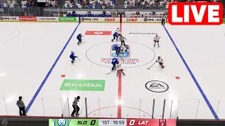 ICE HOCKEY LIVE🔴 Latvia vs Slovenia | 2023 IIHF World Championship - 19th May 2023 Full Match NHL 23