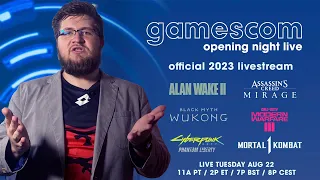 Смотрим трансляцию Gamescom Opening Night Live 2023 и ждём анонсы