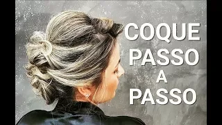 COMO FAZER UM LINDO PENTEADO PARA CABELOS RALOS E CURTOS.