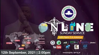 RCCG SEPTEMBER 12th 2021 | PASTOR E.A ADEBOYE SPECIAL SERVICE