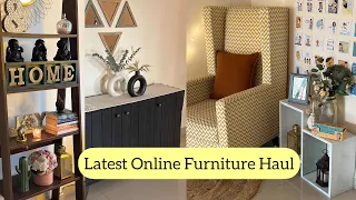 *Huge* Online Furniture Haul  Amazon Flipkart | Tried & Tested Review | Best Home Decor Ideas