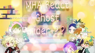 MHA react ghost rider +??? Part1/?? ||Gacha life||(upload for someone) 500 subscribers special ❤️❤️