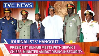President Buhari Meets With Service Chiefs, Minister Amidst Rising Insecurity