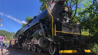 Reading & Northern doubleheader excursion with 2102 & 425 8/13/22