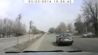Авария на ул.Рыскулова Алматы
