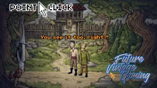 The Witch's Lullaby (AGS) Free Funny Fantasy Pixel Art Point and Click Adventure Game Advjam22