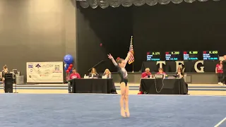 Floor routine Rose city classic