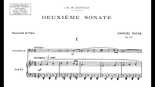 Fauré - Cello Sonata No. 2 in G minor, Op. 117