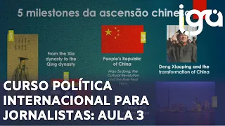 Política Internacional para jornalistas - Aula 3: China