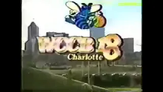 WCCB FOX Charlotte Hornets TV Ident(1988)