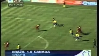 2001 (June 23) Brazil 2 -Canada 0 (Under 20 World Cup)