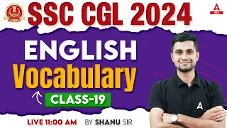 SSC CGL 2024 | SSC CGL English Classes By Shanu Rawat | Vocabulary For SSC CGL