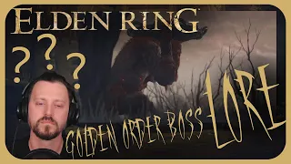 Reacting to The Lore of Elden Ring's Bosses (that served the Golden Order)