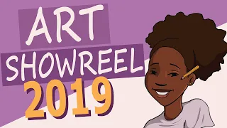 Art Showreel 2k19 - Renelle Williams | Trini Youtuber