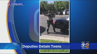 Caught On Video: Bystanders Outraged As 3 Black Teens Detained At Gunpoint In Santa Clarita