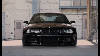 Bagged Pandem E46 M3 on WORK Meister