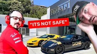 FERRARI CALLS & DEMANDS: STOP DRIVING STRAIGHT PIPED 599!