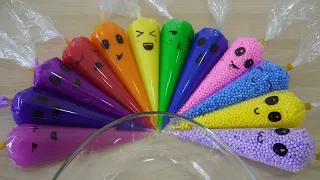 Making Crunchy Glossy Slime With Funny Piping Bags | Super Crunchy Slime, ASMR Slime★ASMR #158