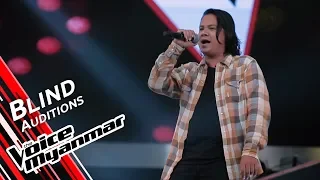 Khine Zang - Cam Koung Chin Lat Soug (Ringo) | Blind Audition - The Voice Myanmar 2019