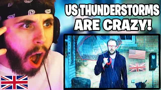 Brit Reacts to British Thunderstorms Ain't Got Nothing on America