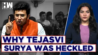 BJP MP Tejasvi Surya Heckled In Bengaluru. Here’s Why