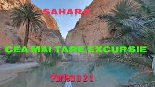 Tunisia, Excursia în desertul Sahara/Oaza Chebika/Cea mai frumoasa excursie/Ep 2