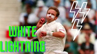 Allan Donald| White Lightning| South African All Time Great| Ferocious Bowler