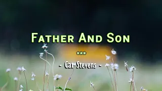 Father And Son - KARAOKE VERSION - as popularized by Cat Stevens