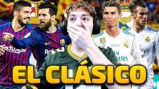 EL ULTIMO CLASICO ENTRE MESSI Y CR7 (BARCELONA VS REAL MADRID) - 2018 - REACCION