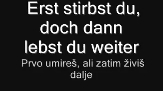 Rammstein - Ich Tu Dir Weh Serbian lyrics