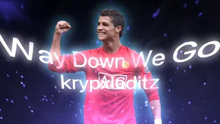 CR7 Edit Way down we go