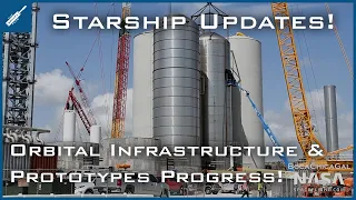 SpaceX Starship Updates! Starbase Orbital Infrastructure & Prototypes Progressing! TheSpaceXShow