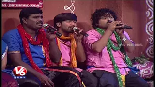 "Koti Nomula Varalu Meru" Song || Folk Star Dhoom Thadaka || V6 News