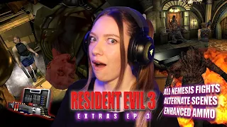 More Resident Evil 3 EXTRAS (All Nemesis fights, Enhanced Ammo & Alternate Scenes!) EP 3