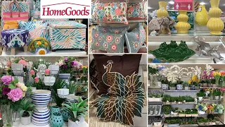 HomeGoods Home Decor Walkthrough *Tropical Decor * Spring Decoration | Shop With Me 2021