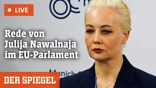 Livestream: Das sagt Julija Nawalnaja im EU-Parlament | DER SPIEGEL