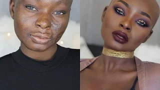 Dramatic Fall Makeup Transformation