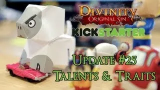 Divinity: Original Sin Update #25 - Talents & Traits