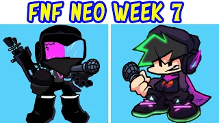 FNF NEO Week 7 New Update | Full Song + Cutscene | FNF Neo Tankman (Fanmade)