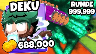 DEKU vernichtet RUNDE 999,999 einfach komplett in BTD6!