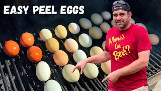 How to SMOKE Eggs on the Grill