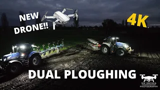 4K - NIGHT PLOUGHING - BRANDRETH FARM - 2021