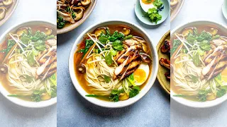 Delicious Charred Chicken Ramen in less than 30 MINUTES! #shorts